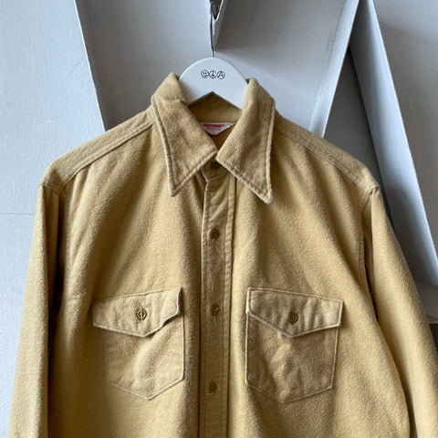 70’s Cropped Frostproof Flannel Shirt - XL