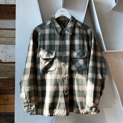 70’s Pendleton Wool Loop Collar - Medium