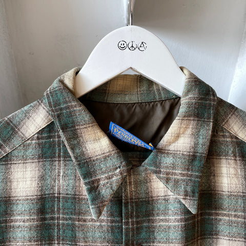 70’s Pendleton Wool Loop Collar - Medium