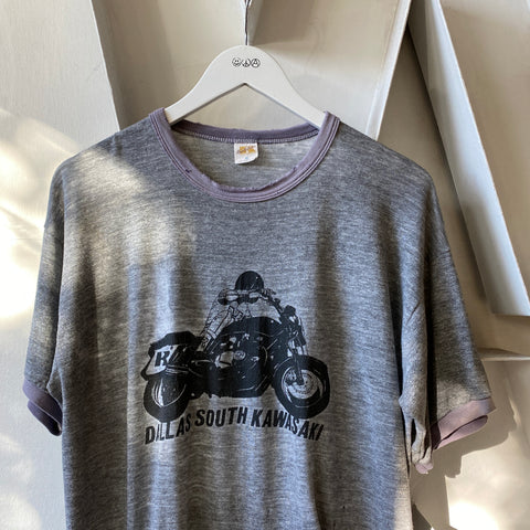 70’s Kawasaki Ringer Tee - XL
