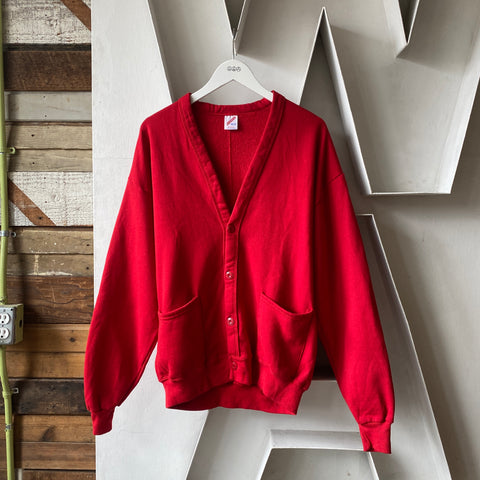 80's Cardigan Sweat - XL