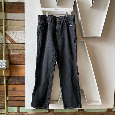 80’s Wrangler Faded Black Jeans - 34” x 30.5”