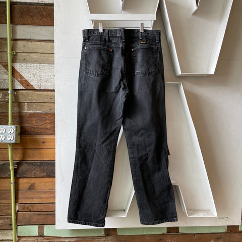 80’s Wrangler Faded Black Jeans - 34” x 30.5”