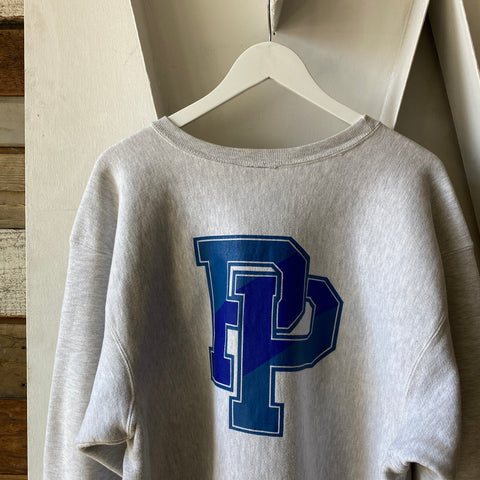 90’s Pfizer Reverse Weave Crew - Large