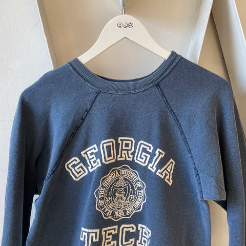 70’s Champion Georgia Tech Gusset Crewneck - Small