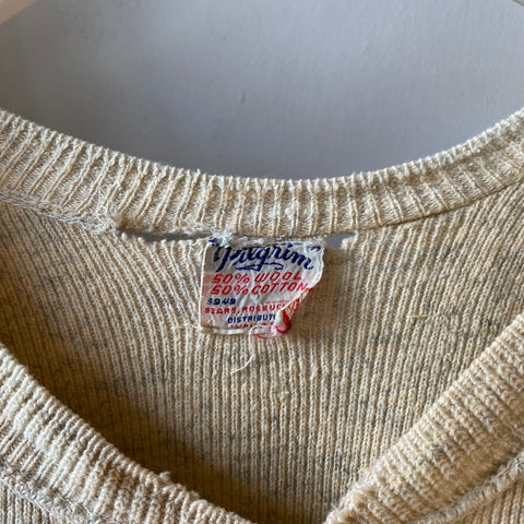 40’s Thermal Cardigan - Medium