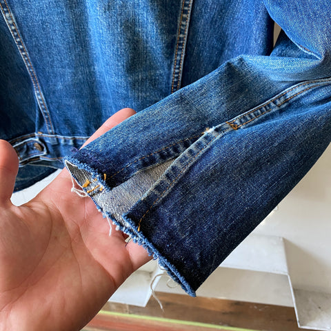 70's Cuffless Levi’s Type 3 - Large