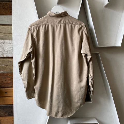 60’s Dickies Repaired Work Shirt - Medium