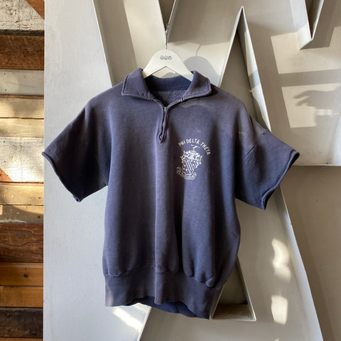 60’s Quarter Zip Sweatshirt - Large