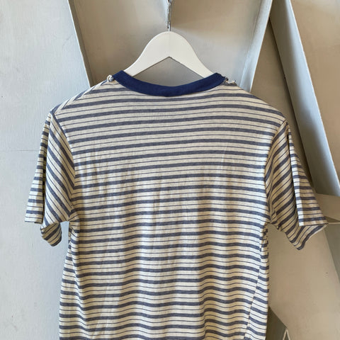 70’s Striped Pocket Tee - Medium