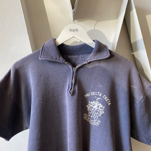 60’s Quarter Zip Sweatshirt - Large