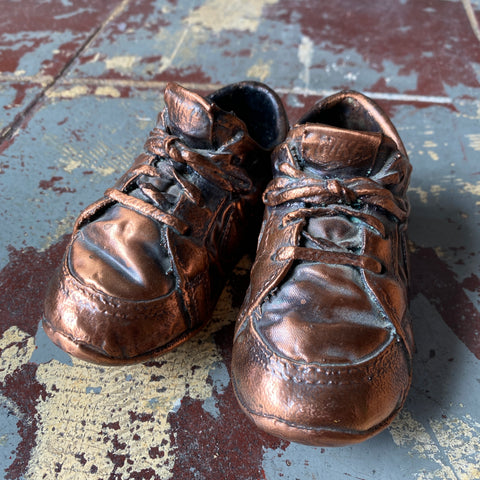 Bronzed Nikes - XXXXS