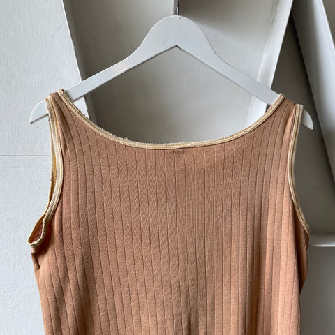 70’s Ribbed Schlitz Beer Tank - Small