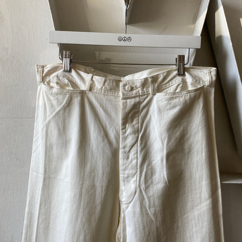 50's Stamped Sailor Pants - 35” x 32”