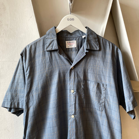 60’s Arrow Loop Collar Button-Up - Large