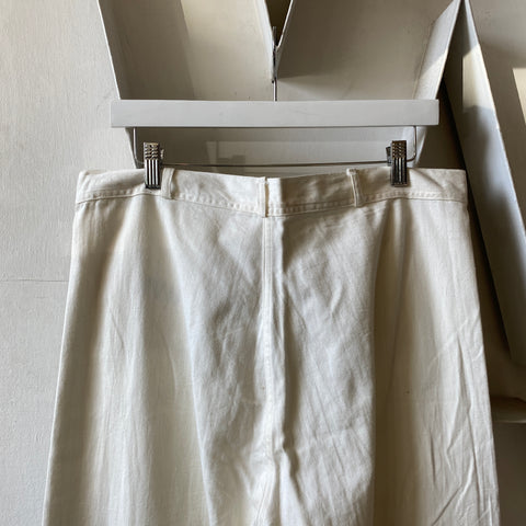 50's Stamped Sailor Pants - 35” x 32”