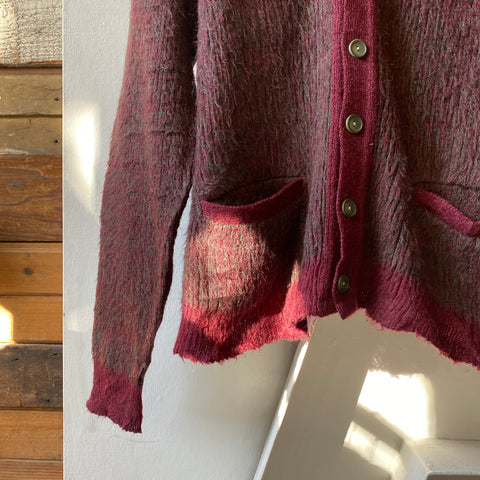 60's Brentwood Mohair Cardigan - Large