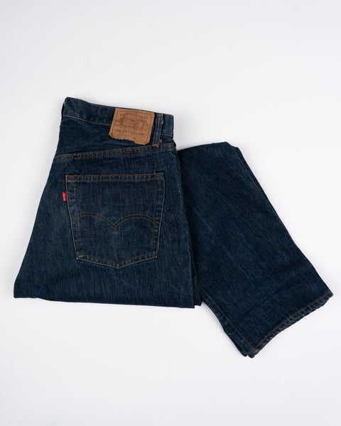70’s Dark Wash Levi’s 505 Denim - 35.5” x 32”