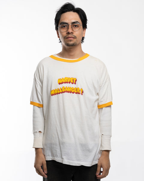 70’s Harvey Wallbanger Ringer Tee - Large