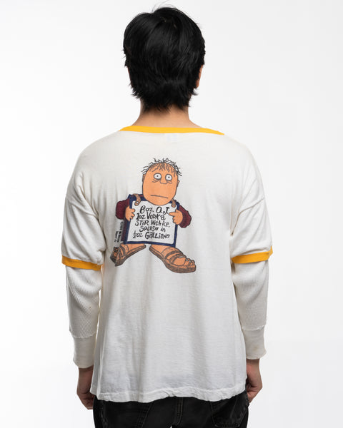 70’s Harvey Wallbanger Ringer Tee - Large