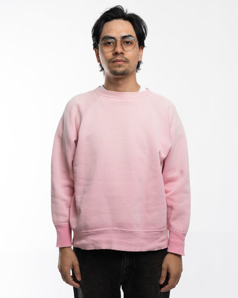 60’s Faded Pink Cotton Crewneck - Medium