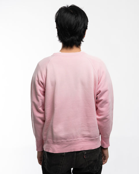 60’s Faded Pink Cotton Crewneck - Medium