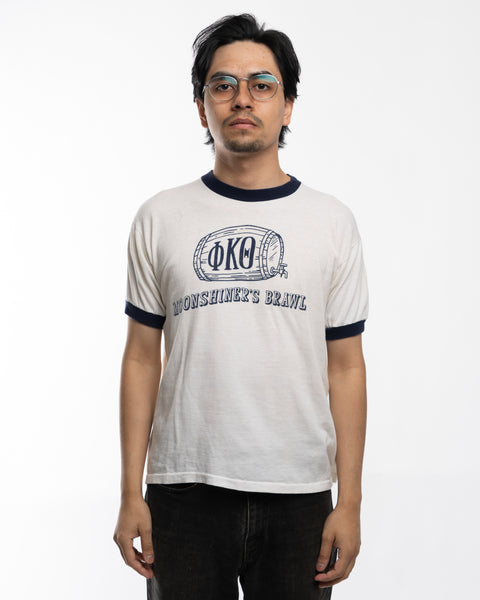 70’s Moonshiner’s Brawl Ringer Tee - Medium
