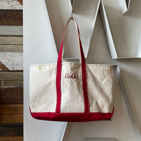 90’s Debbi’s Boat N Tote - Large