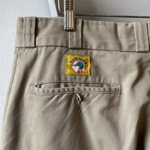70’s Duck Head Khakis - 36” x 26”