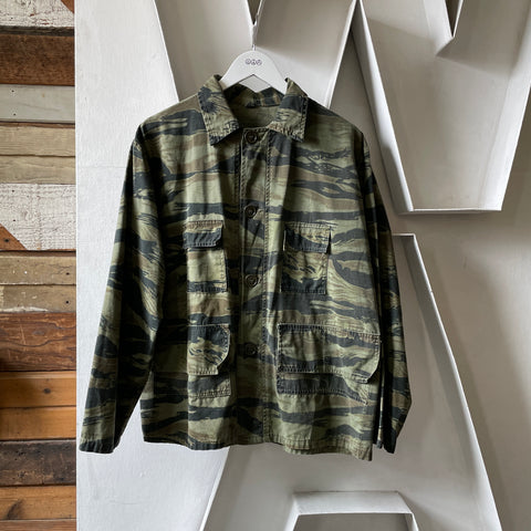 70’s Tiger Stripe Hunting Jacket - Large
