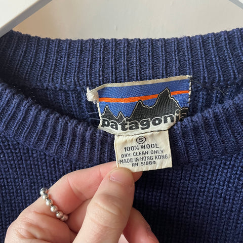 70’s Patagonia Knit Wool Sweater - Medium