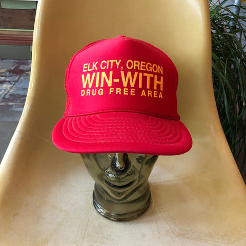 80'S Drug Free Trucker Hat - OS