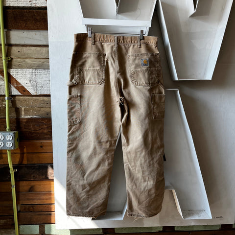 Thrashed Carhartt Double Knees - 34” x 28”