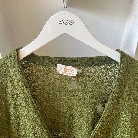70’s Thrashed Cardigan - Large