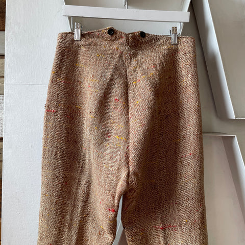 30’s Rough Weave Trousers - 30” x 30”