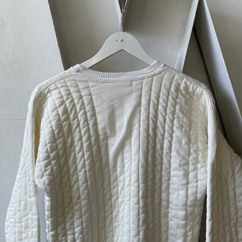 60’s Quilted Crewneck - Small