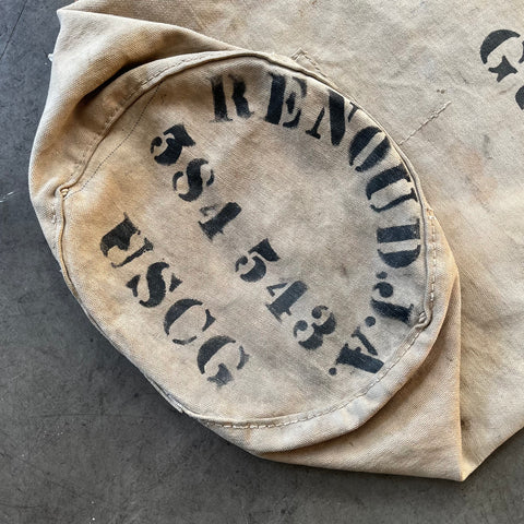 50’s Coast Guard Canvas Bag - OS