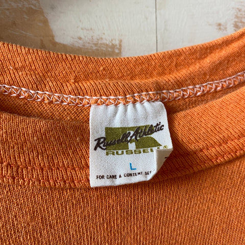 '80 Orange Express Russell tee - Small