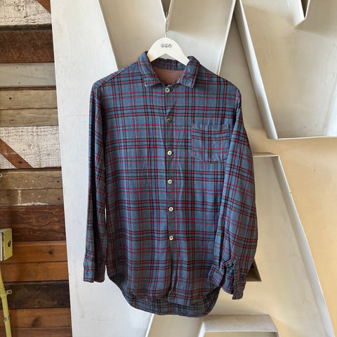 60’s Plaid Flannel - Medium