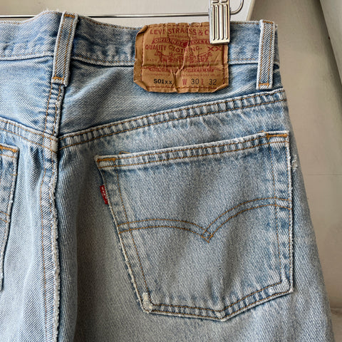 90’s Levi’s 501 - 28” x 27.5”