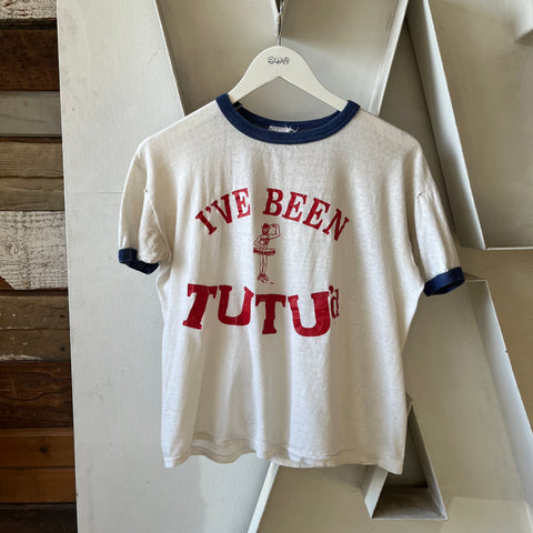 70’s Tutu’d Ringer Tee - Medium