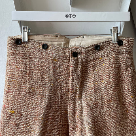 30’s Rough Weave Trousers - 30” x 30”