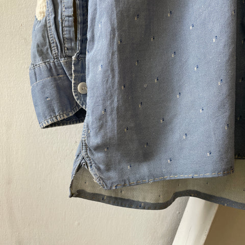 50’s Pilgrim Repaired Shirt - Medium