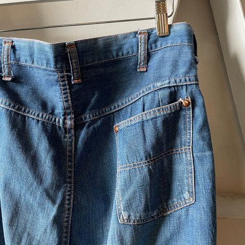 50’s Blue Bell Side Zip Denim - 30” x 29”