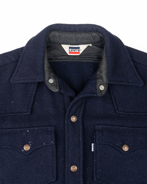 80’s Levi’s Wool Button-Up Jacket - Large