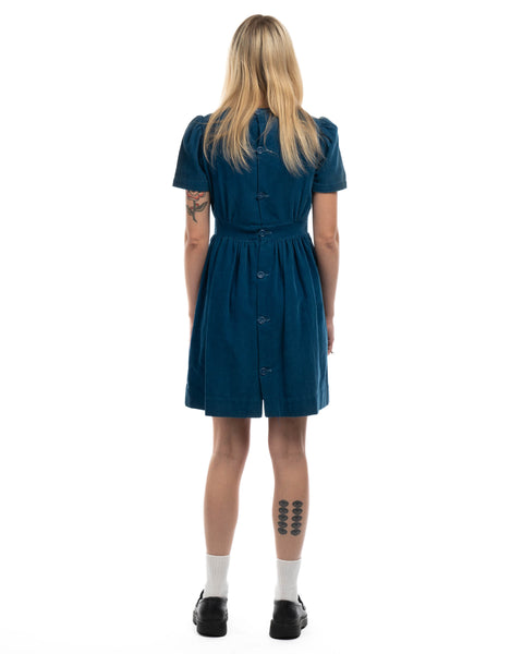 60’s Corduroy Peasant Dress - Small