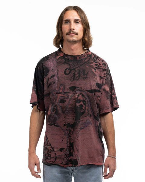 90’s Ozzy All Over Print Tee - XL