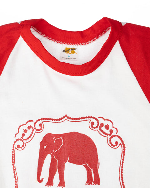 70’s Elephant Saloon Raglan Tee - Small