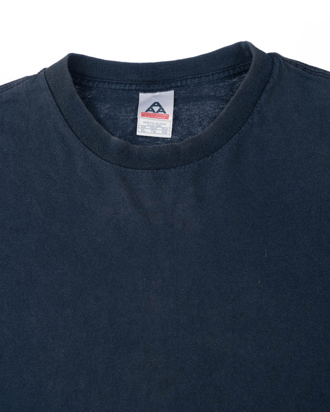 90’s Thrashed Blank Black Tee - XL