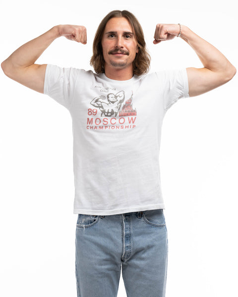 80’s Moscow Strongman Tee - Small